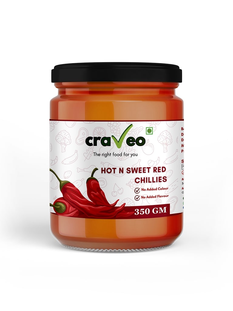 Hot & Sweet Red Chillies Delicious and Tangy Traditional Achar Craveo