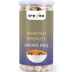 Smoke BBQ Roasted Foxnuts - Light and Crunchy Snack Craveo