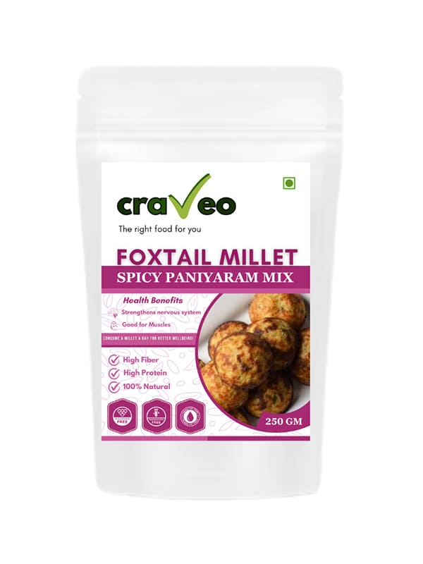 Foxtail Millet Spicy Paniyaram Mix